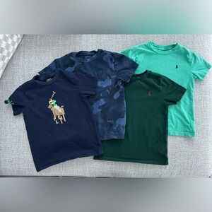 Polo Ralph Lauren Boys Size 6 T-Shirts (total qty:4)
